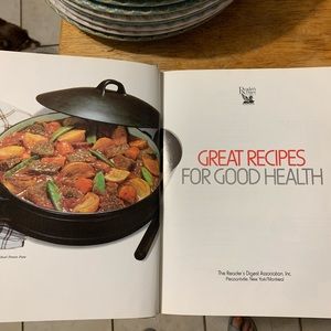 GREAT RECIPE HEALTH COOK BOOK  readers digest